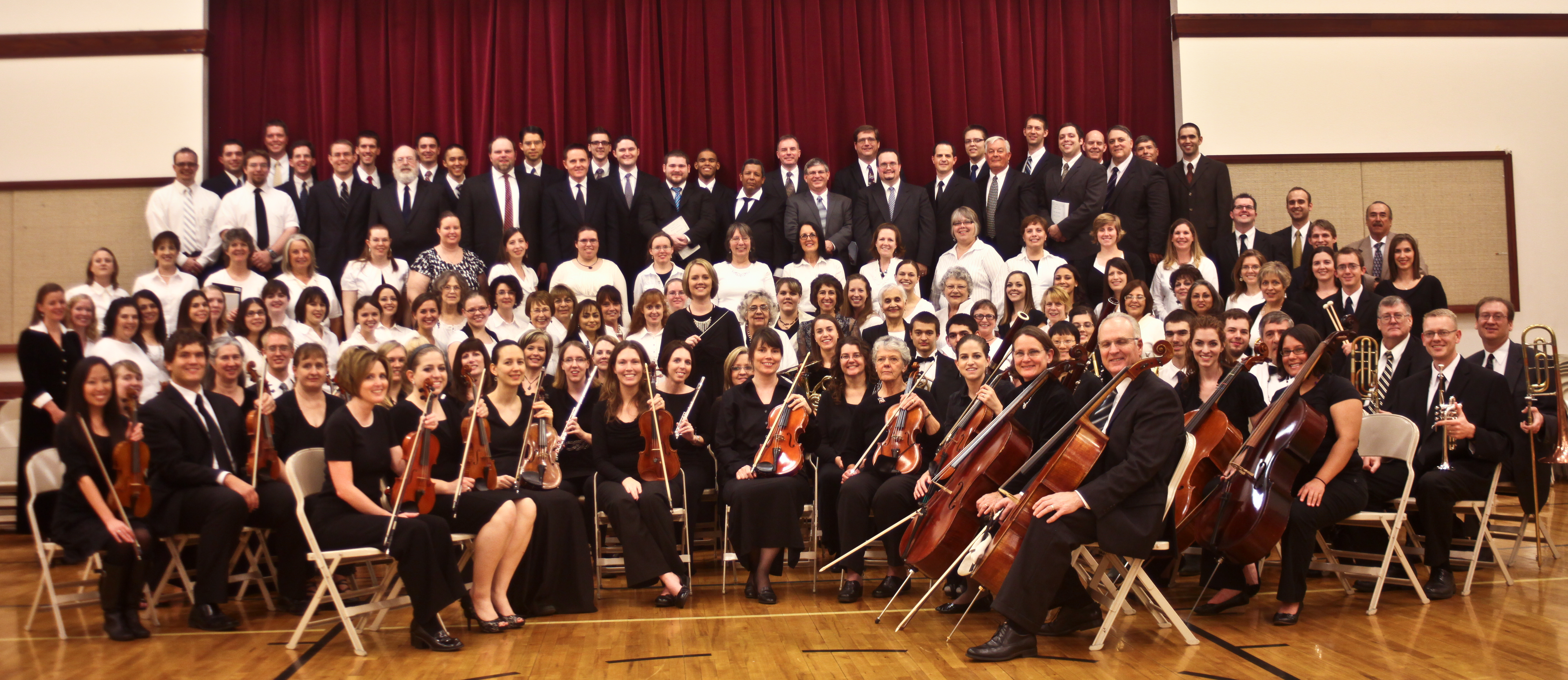 Photo of Choir and Orchestra